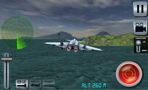 Jet Fighter Simulator 3D - Gameplay image of android game