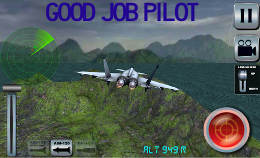 Jet Fighter Simulator ۳D - عکس بازی موبایلی اندروید