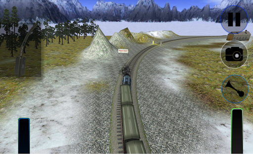 Speed Train Simulator 3D - عکس بازی موبایلی اندروید