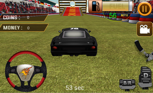 Stunt Car Simulator 3D - Gameplay image of android game