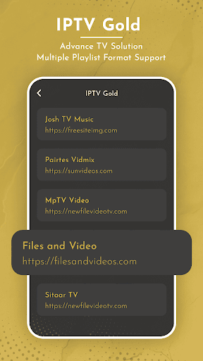 LPTV Gold Live All Channels Li - Image screenshot of android app