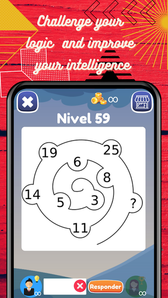 IQ Test: Logic Brain Training - Gameplay image of android game