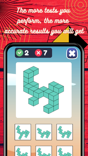 IQ Test: Logic Brain Training - Gameplay image of android game