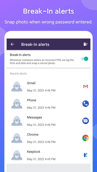 AppLock, Photo Lock - KeepLock - Image screenshot of android app