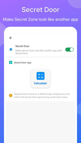 Secret Zone: Note & Photo Lock - Image screenshot of android app
