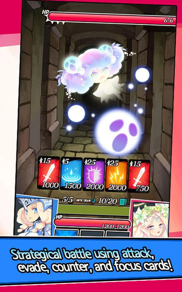 Dungeon&Girls: Card Battle RPG - عکس بازی موبایلی اندروید