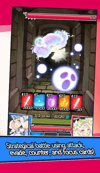 Dungeon&Girls: Card Battle RPG - عکس بازی موبایلی اندروید