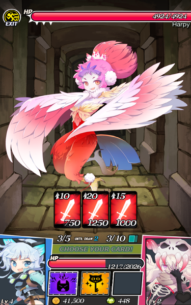 Dungeon&Girls: Card Battle RPG - عکس بازی موبایلی اندروید