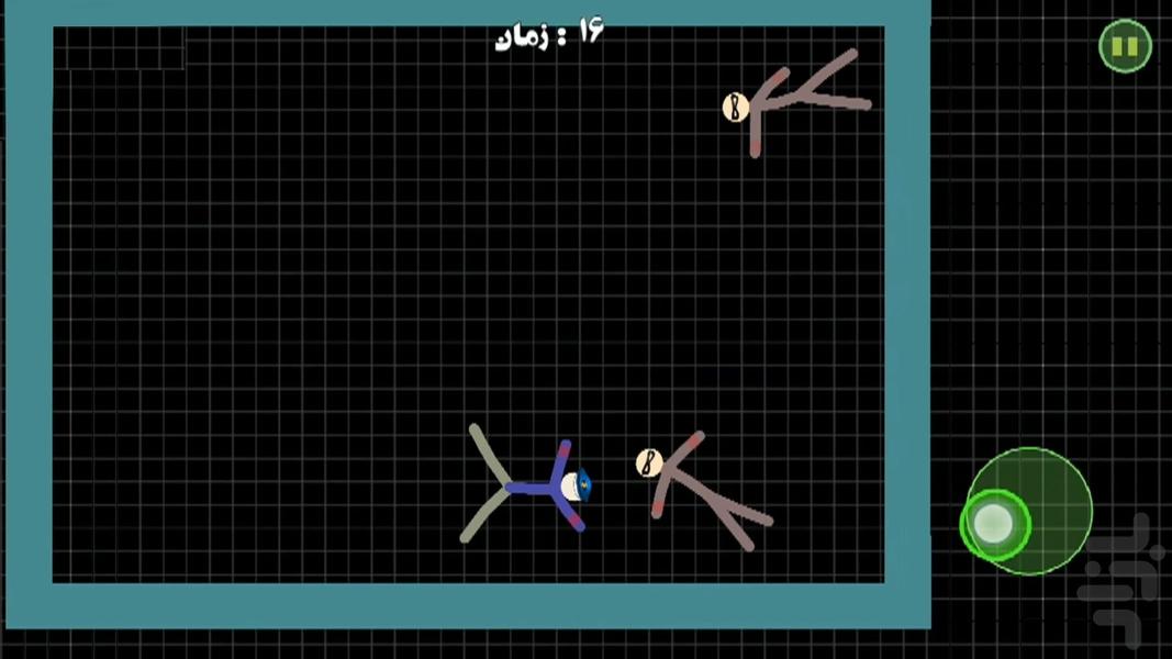 Stickman Warriors - Gameplay image of android game