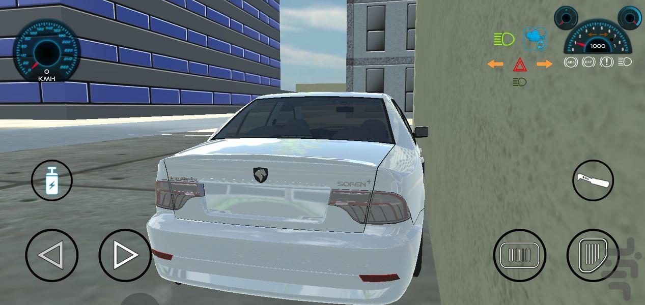 رانندگی با سمند سورن پلاس - عکس بازی موبایلی اندروید