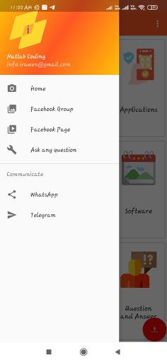 Matlab Coding - Image screenshot of android app