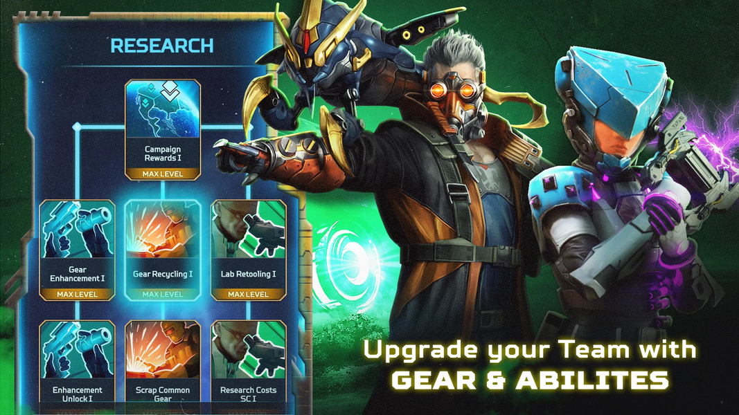XCOM LEGENDS: Squad RPG - عکس بازی موبایلی اندروید