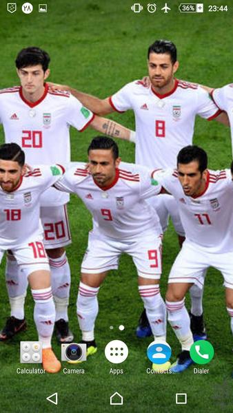 بازیکنان فوتبال ایرانی HD+۱ پس زمینه - عکس برنامه موبایلی اندروید