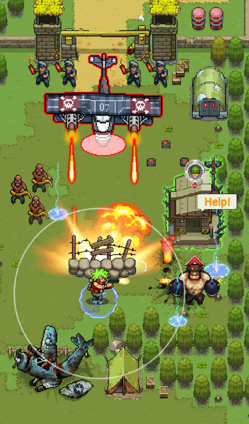 Shooter.io: War Survivor - Gameplay image of android game
