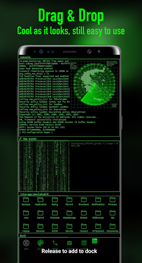 Iris Hacker Launcher - عکس برنامه موبایلی اندروید