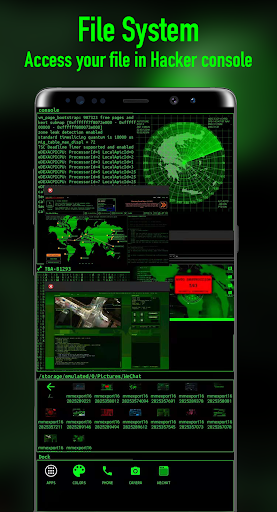 Iris Hacker Launcher - عکس برنامه موبایلی اندروید