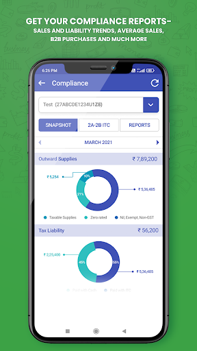 IRIS Peridot GST & MSME App - Image screenshot of android app