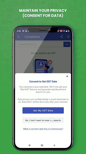 IRIS Peridot GST & MSME App - Image screenshot of android app
