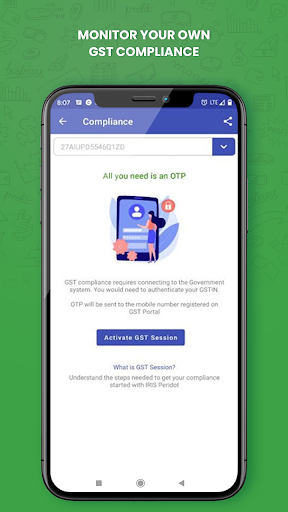 IRIS Peridot GST & MSME App - Image screenshot of android app