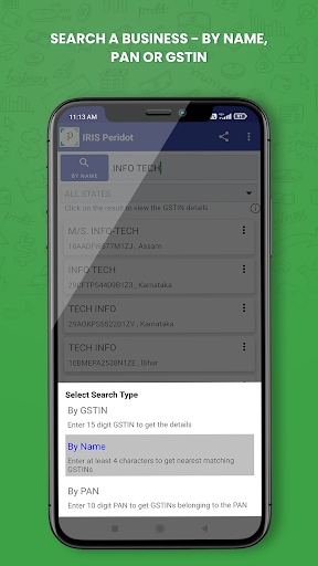 IRIS Peridot – GST & MSME Hub - Image screenshot of android app
