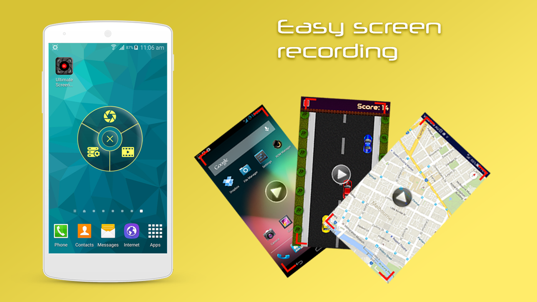 Ultimate Screen Recorder - عکس برنامه موبایلی اندروید