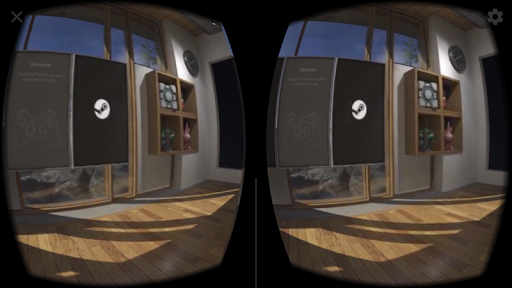 Iriun VR headset - Image screenshot of android app