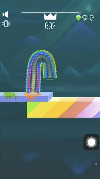 Springy Walk - Gameplay image of android game