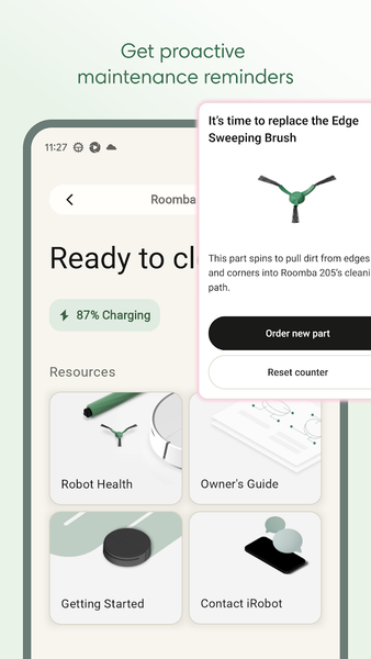 Roomba Home - عکس برنامه موبایلی اندروید
