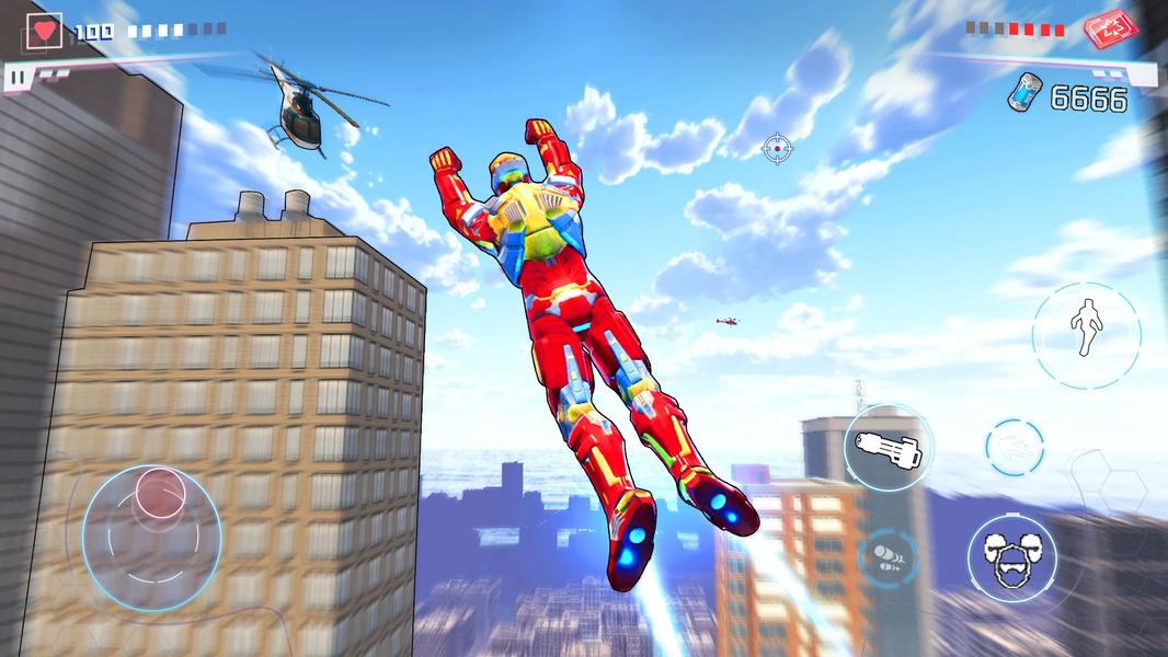 Iron Hero Game:Super City Hero - عکس بازی موبایلی اندروید