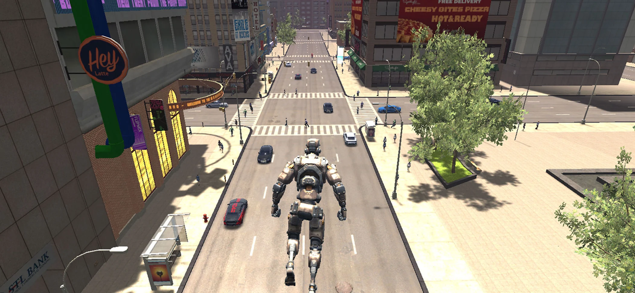 Super city hero:Iron Hero War - عکس بازی موبایلی اندروید