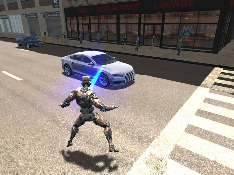 Super city hero:Iron Hero War - عکس بازی موبایلی اندروید