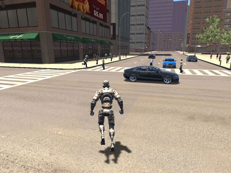 Super city hero:Iron Hero War - عکس بازی موبایلی اندروید