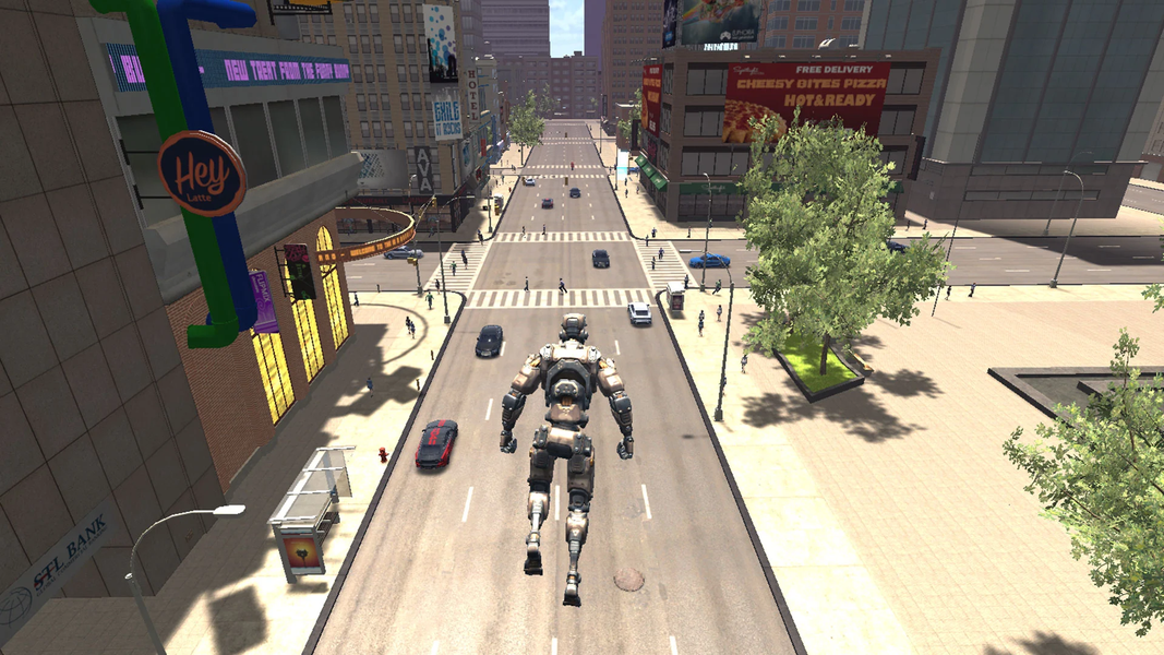Super city hero:Iron Hero War - عکس بازی موبایلی اندروید