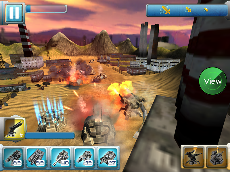 Iron Hero® Collision - Gameplay image of android game