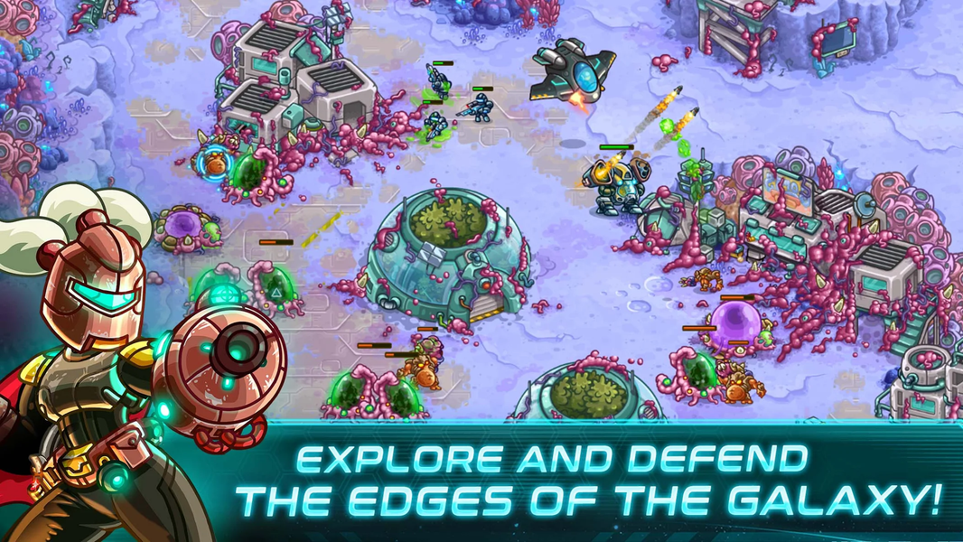 Iron Marines- Offline Strategy - Gameplay image of android game