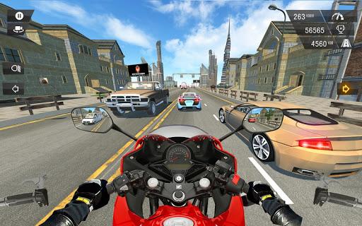 Racing In Moto - Gameplay image of android game