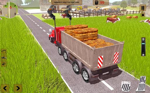 Real Tractor Farming Simulator - Gameplay image of android game