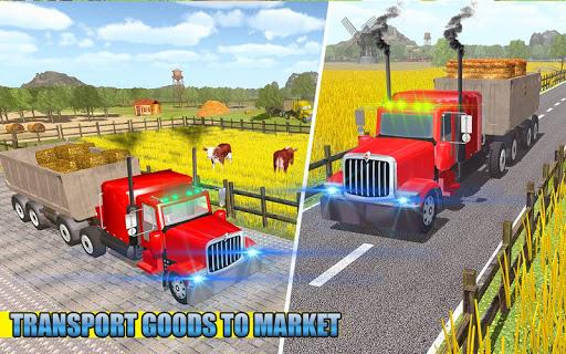 Real Tractor Farming Simulator - Gameplay image of android game