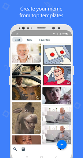 MemeMaker - عکس برنامه موبایلی اندروید