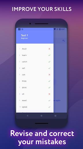 English Irregular Verbs - عکس برنامه موبایلی اندروید