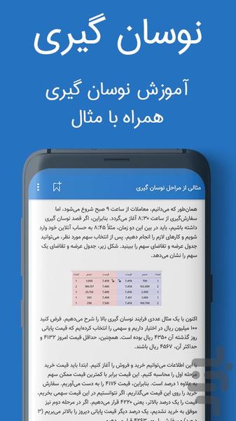 بورس پلاس - Image screenshot of android app