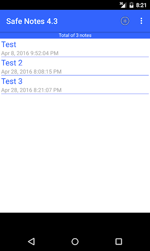 Safe Notes is a secure notepad - عکس برنامه موبایلی اندروید