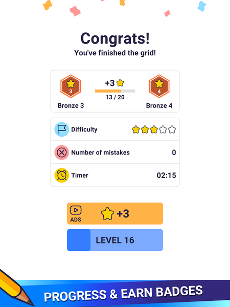 Crossword Daily - Arrow Word - Gameplay image of android game