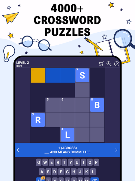Crossword Pro - Zen Puzzle - Gameplay image of android game