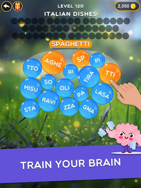 Word Magnets - Puzzle Words - Gameplay image of android game