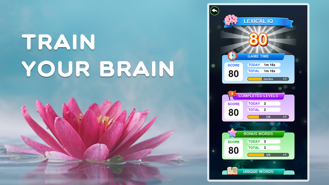 Word Magnets - Puzzle Words - Gameplay image of android game