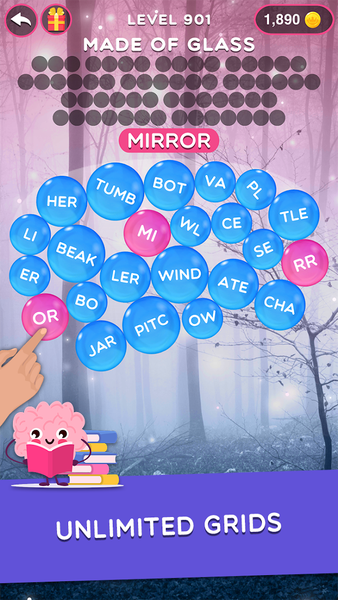 Word Magnets - Puzzle Words - Gameplay image of android game