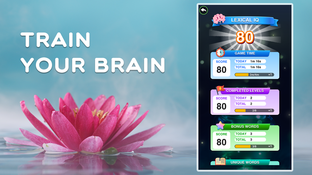 Word Magnets - Puzzle Words - Gameplay image of android game