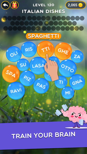 Word Magnets - Puzzle Words - Gameplay image of android game