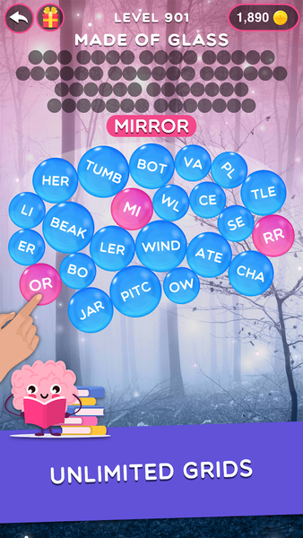 Word Magnets - Puzzle Words - Gameplay image of android game